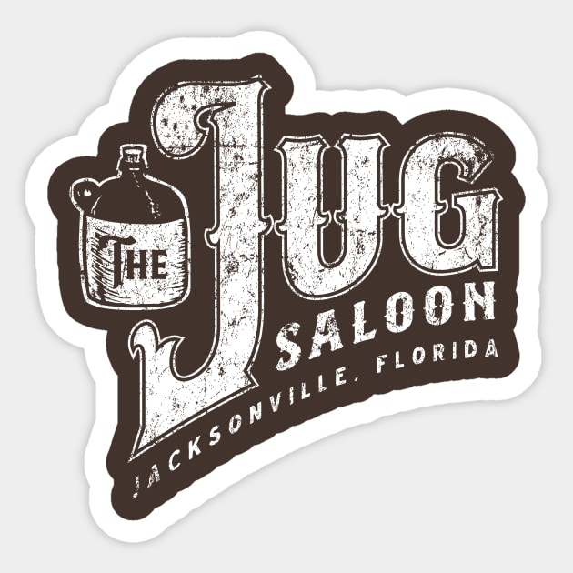 The Jug Saloon Sticker by MindsparkCreative